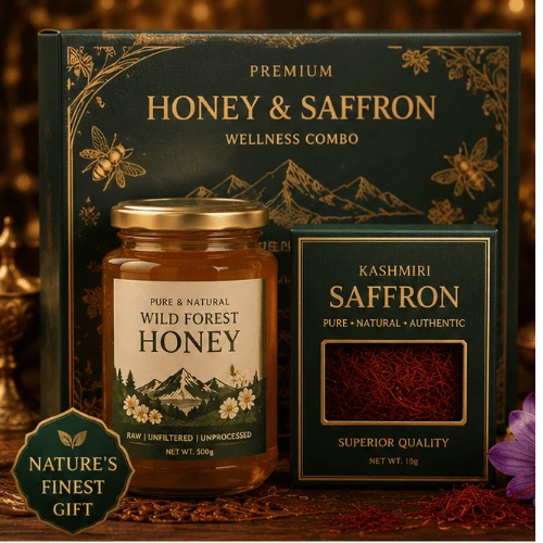 Honey & Saffron Combo Pack