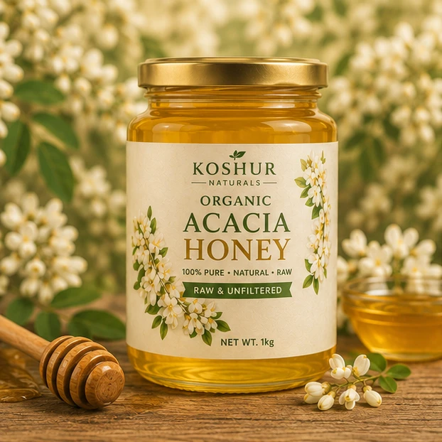 Organic Acacia Honey 1 KG